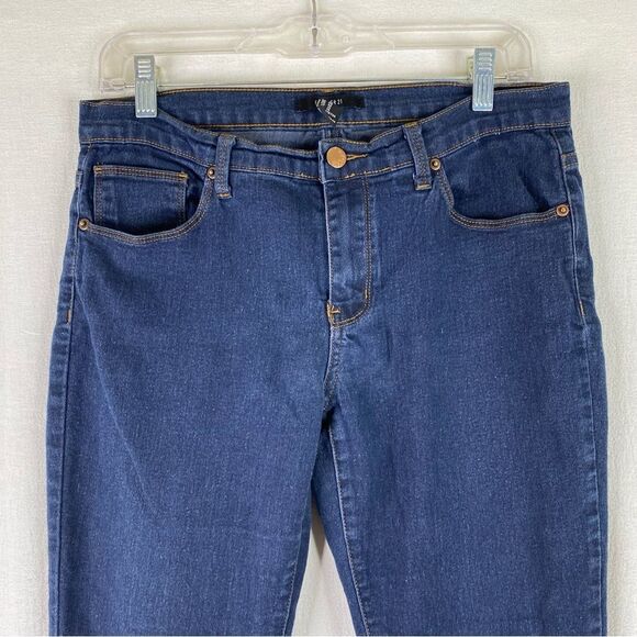 Forever 21 Jeans Women’s 30 Blue Skinny Mid Rise Denim 5 Pocket Stretch - Picture 3 of 9